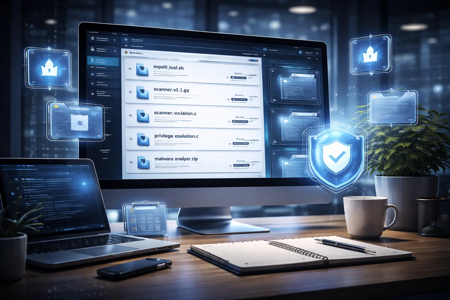 Packet Storm files section preview