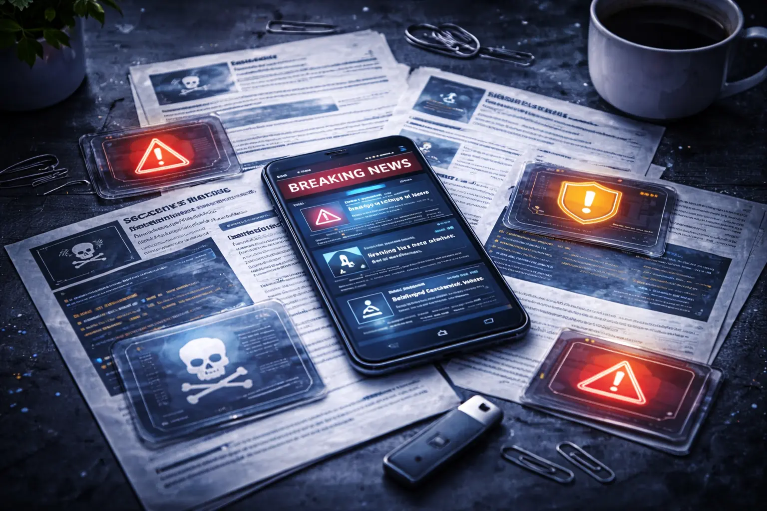 Packet Storm news section preview